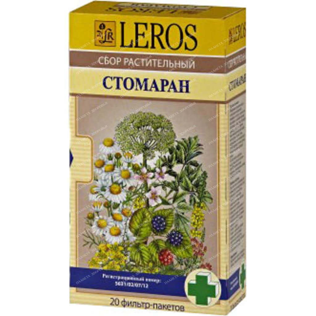 Stomaran herbal collection in filter bags 1.5g №20