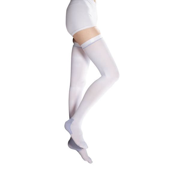 Compression Socks, White, Class 1 Compression (OPPO)
