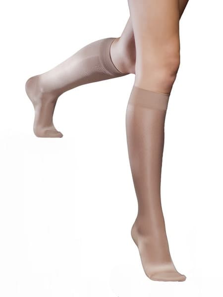 Filorosso Compression Socks (Beige, Class 1, 2-Pack)