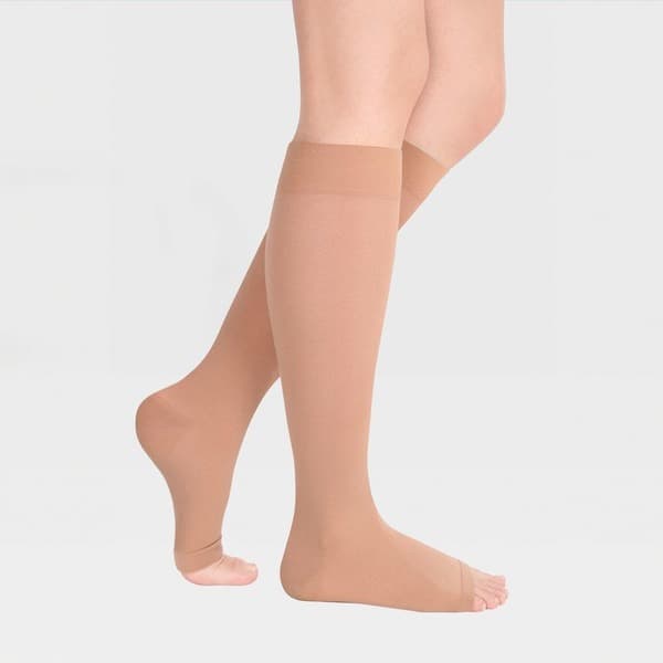 Beige Compression Socks - Class 1 Support