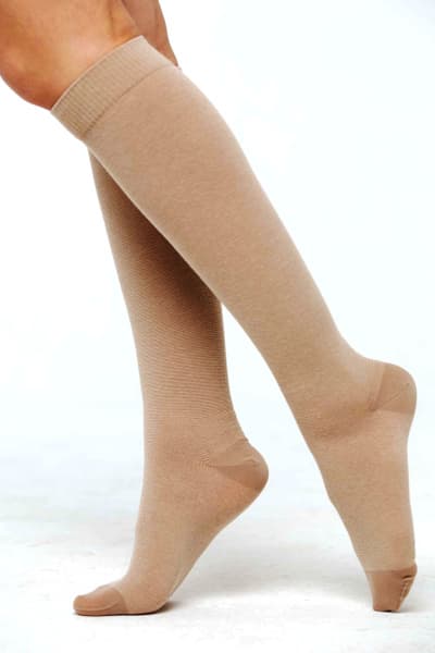 Beige Compression Stockings, Class 3, 2 Pack