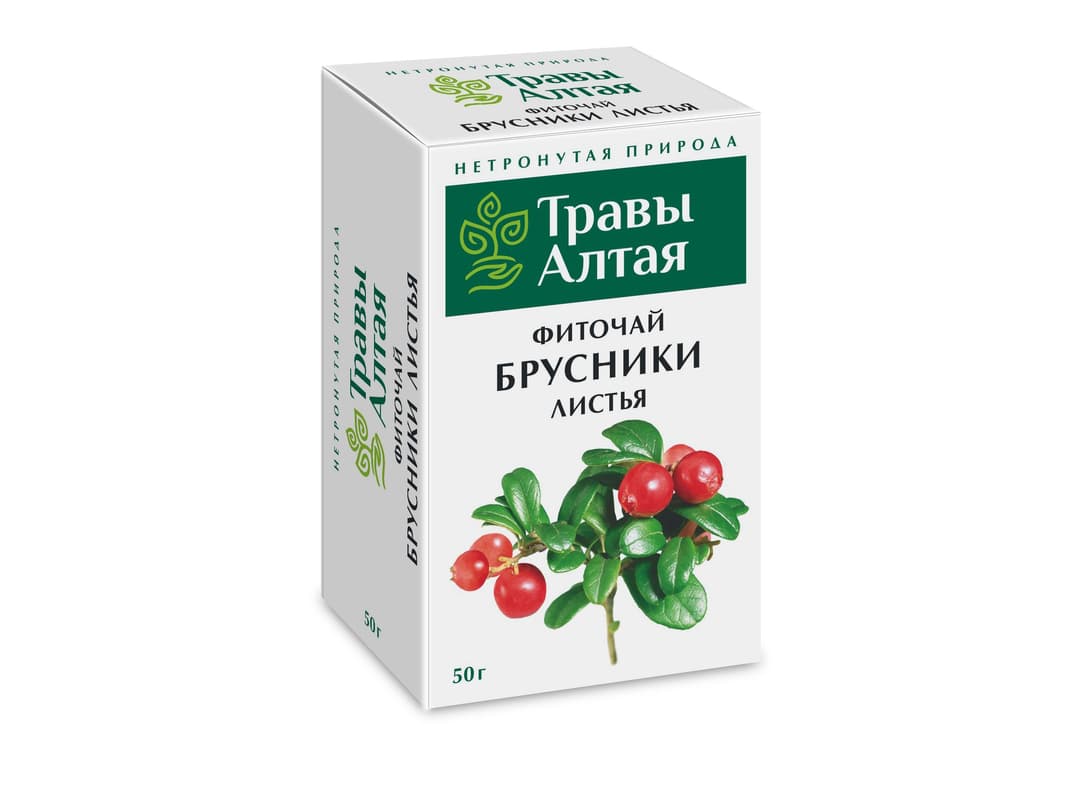 Altai Herbs Cowberry Leaf Tea, 50g