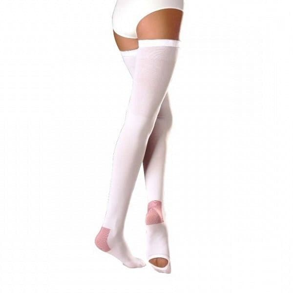 Venoteks White Compression Stockings, Class 1