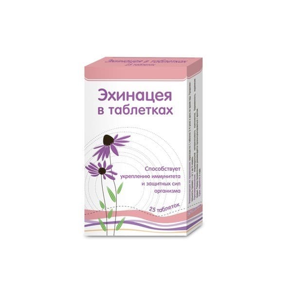Echinacea 210mg Tablets (25 Count)