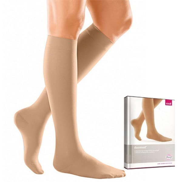 Medi Compression Socks Beige