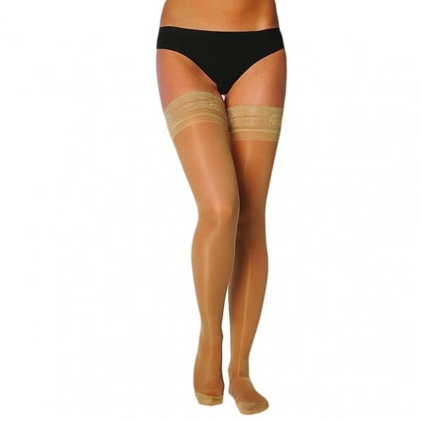 Beige Compression Stockings, Class 1 Compression - ORTO