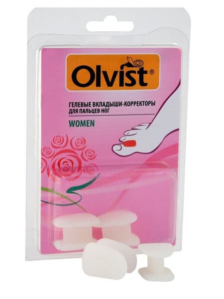 Olvist Gel Toe Corrector Cushions