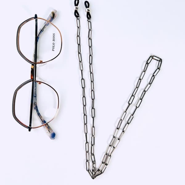 Women's Metal Eyeglass Chain &amp; Holder: New Design