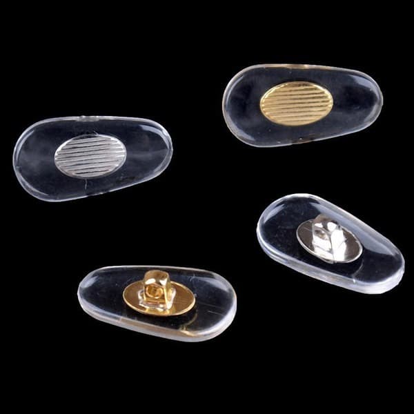 Silicone Nose Pads for Glasses: Gold, Silver &amp; Screw-On