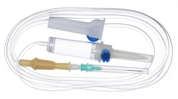 IV Infusion Set with 21G Needle (0.8x38mm), 5 Pack