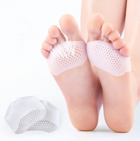 Gel Shoe Inserts (2 Pack) - Orthotic, Breathable, Pain Relief for Blisters, Calluses &amp; Foot Ache