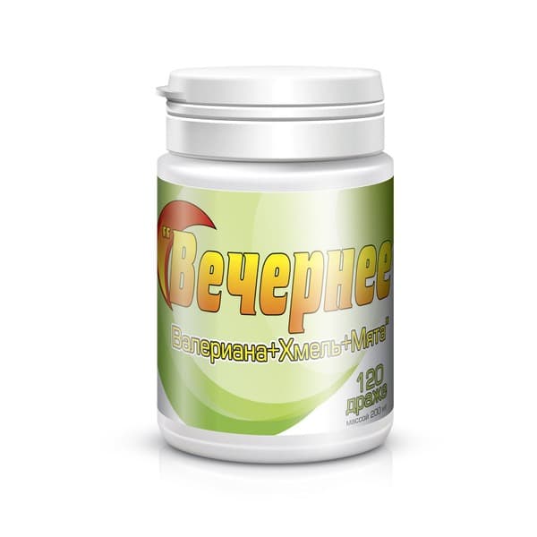 Evening Valerian, Hops &amp; Mint (120 x 200mg Tablets)