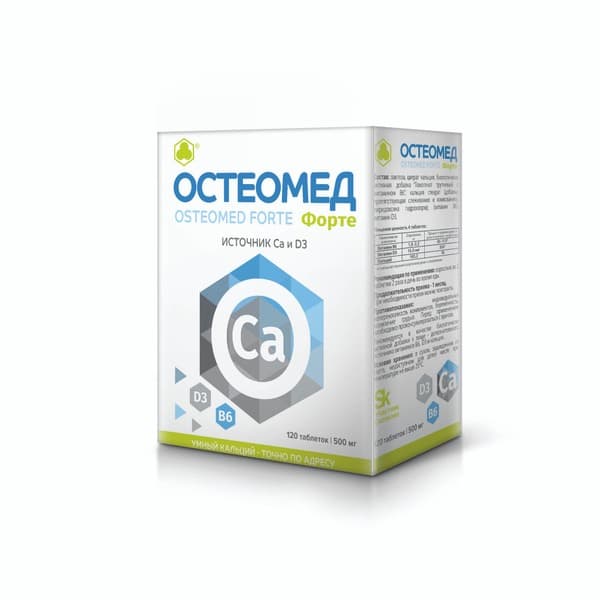 Osteomed Forte: 120 Tablets for Strong Bones