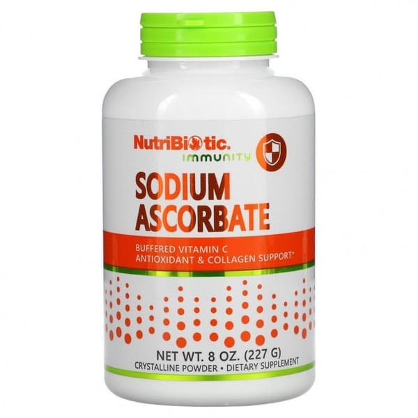 NutriBiotic Sodium Ascorbate Powder: 227g Immune Support