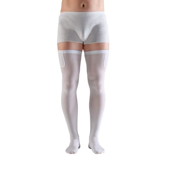 Venoteks Compression Stockings: White, Class 1, 1 Pair