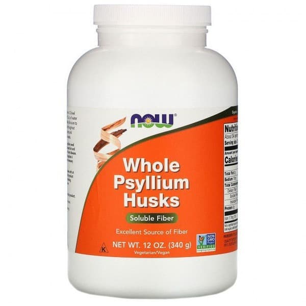 NOW Foods Psyllium Husk Digestive Supplement, 340g