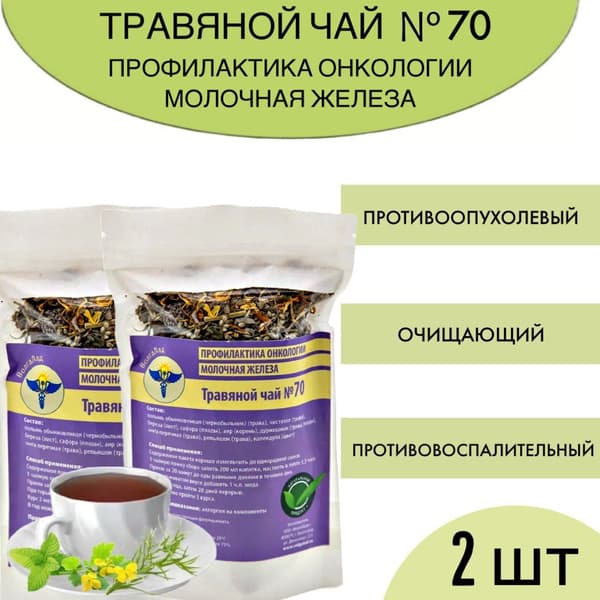 Herbal Tea #70: Breast Cancer Prevention (2-Pack Course)