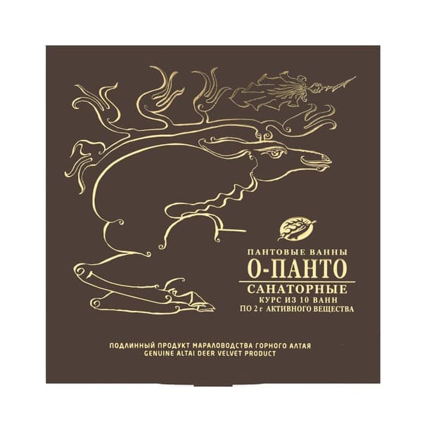 O-PANTO Antler Velvet Baths: Complete Wellness Course (10 Sachets)