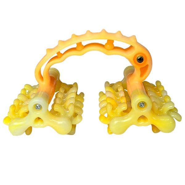 Yellow Handheld Roller Massager E40376