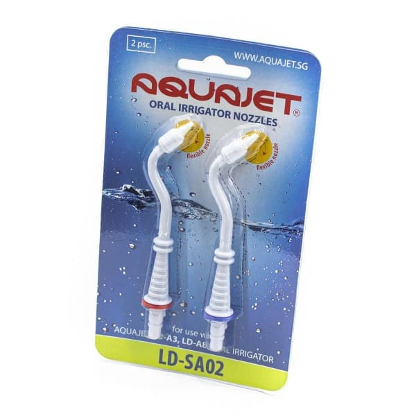 AQUAJET LD-SA02 Irrigation Tips (2-Pack, Soft Tip) Compatible with LD-A8, LD-A3