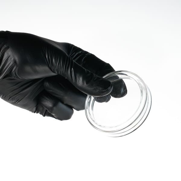 75mm Petri Dishes (3 Pack), 1.3mm Thick Boro 3.3 Glass