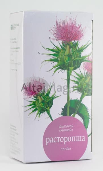 Milk Thistle Seed Tea Bags, Altai Region, 20 x 2g