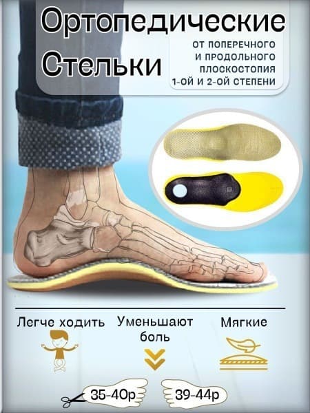 Orthopedic Insoles: Massaging Sports Insoles for Men &amp; Women