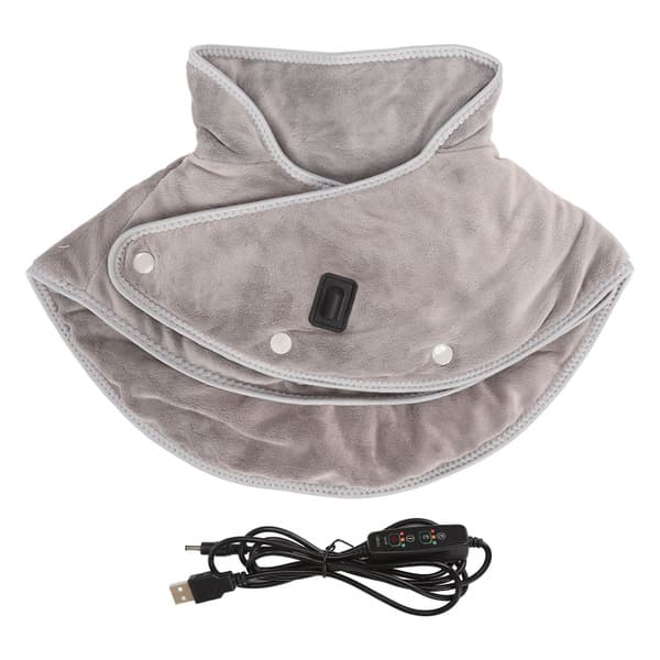 Heated Neck &amp; Shoulder Wrap: 3 Heat Settings, Relaxing Electric Body Warmer