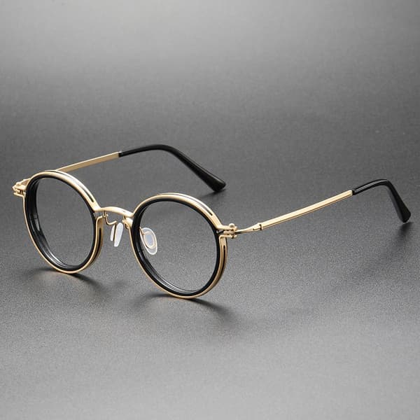 Vintage Round Japanese Eyeglass Frames