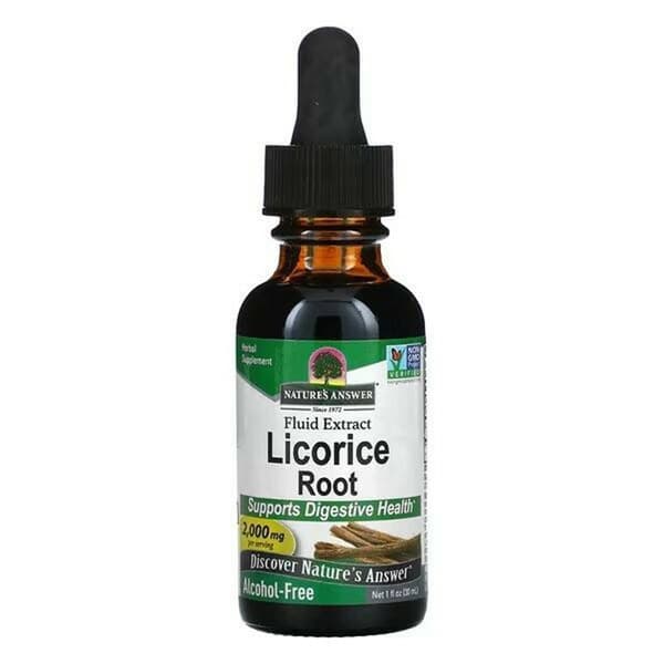 Nature's Answer Alcohol-Free Licorice Root Extract - 2000mg, 30ml