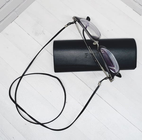 Leather Eyeglass Cord