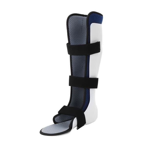 Adjustable Ankle Support Brace: Breathable, Reusable, Left Foot