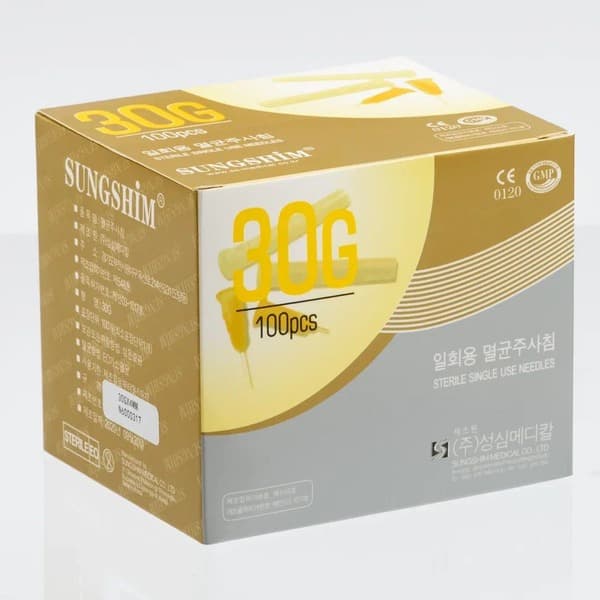 30G (0.30mm) x 4mm Mesotherapy Injection Needles (10 Pack)