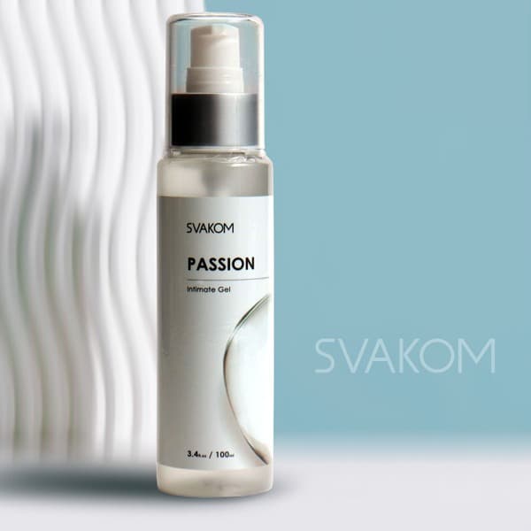Svakom Passion Water-Based Lubricant: 100ml Unscented, Tasteless Intimate Gel