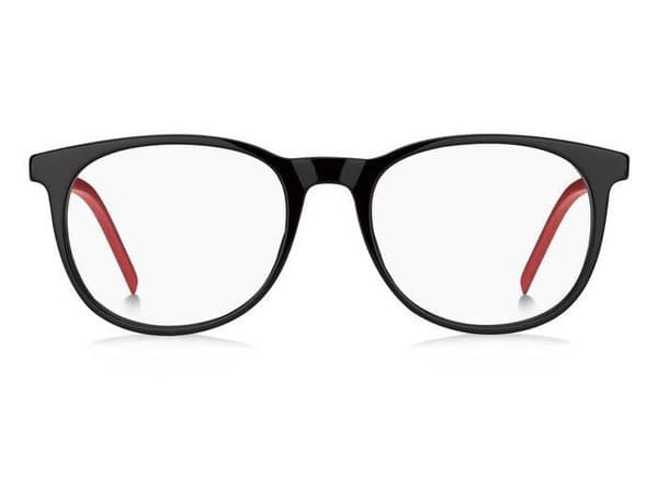 Hugo Boss HG1141 807 Black Acetate Panto Men's Eyeglass Frames