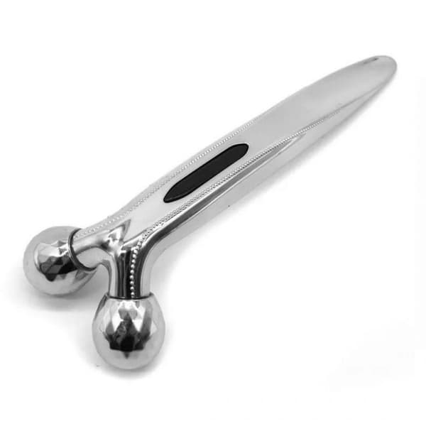3D Facial &amp; Body Roller Massager - Silver Andorse
