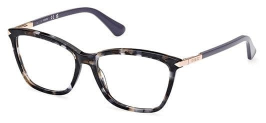 Guess GU2880 056 Grey Rectangular Plastic Women's Eyeglass Frames