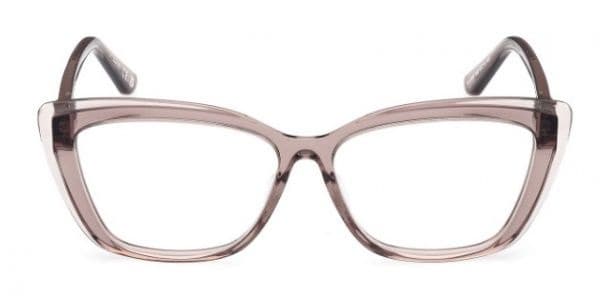 Guess GU2977 059 Beige Square Plastic Women's Eyeglass Frames