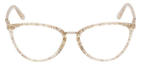Guess GU2957 020 Beige Cat Eye Plastic Women's Eyeglass Frames