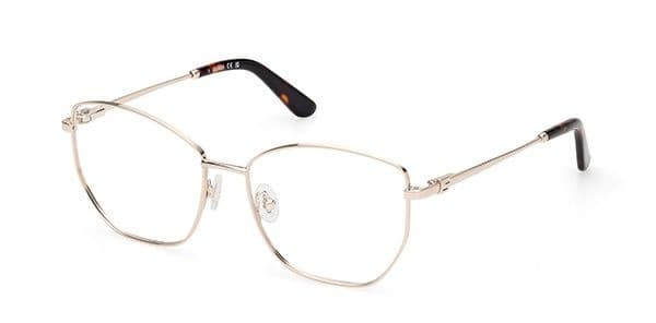 Guess GU2825 032 Gold Square Metal Women's Eyeglasses