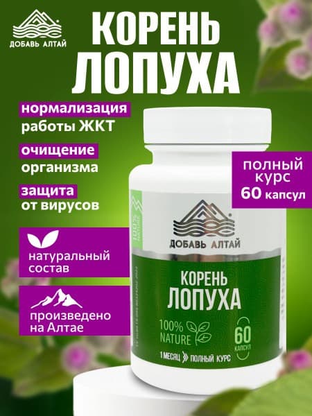 Burdock Root Extract Capsules