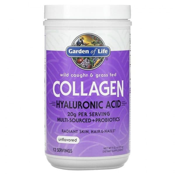 Wild-Caught Collagen &amp; Hyaluronic Acid Supplement - 270g