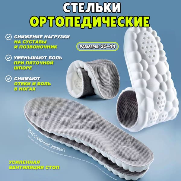 Superfeet Insoles: Breathable, Odorless Orthotic Inserts (Sizes 36-37)