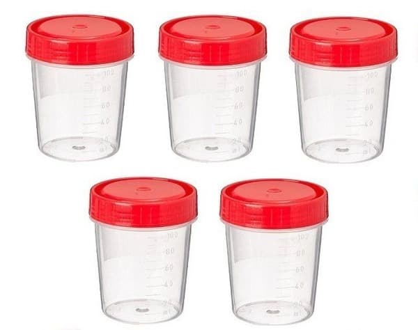 Sterile Sample Containers (5 Pack, 60ml)