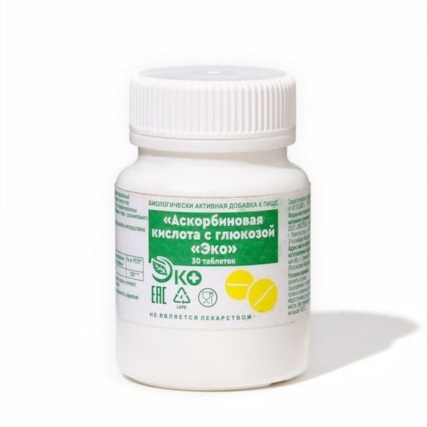 Vitamin C &amp; Glucose Tablets (30 Count)