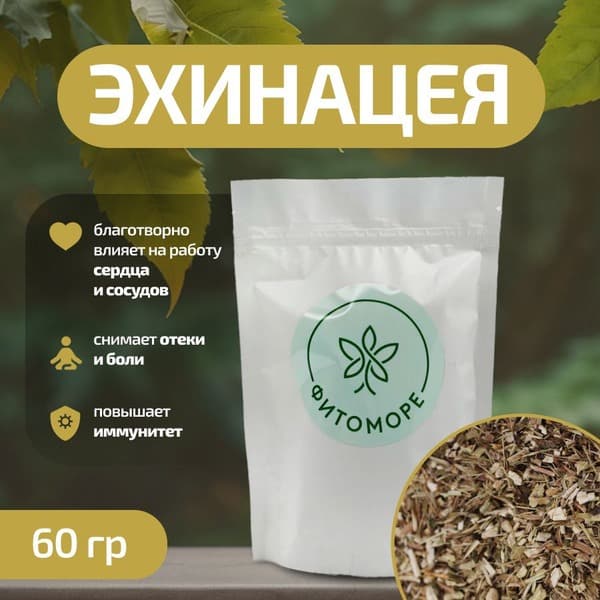 Dried Echinacea Herb (60g) - PhytoMore