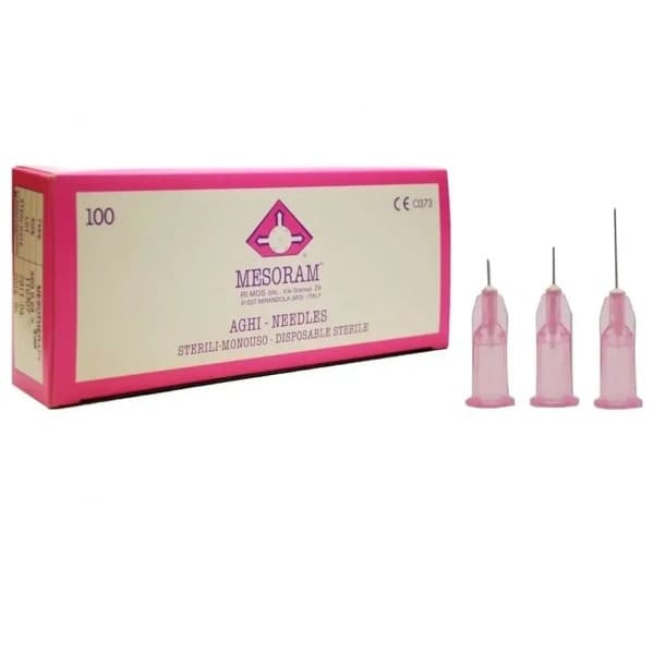 Mesoram 32G Mesotherapy Needles (0.23 x 6mm) - 50 Pack
