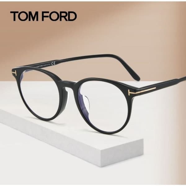 Tom Ford TF5695-F-B Eyeglass Frames: Unisex Corrective Nearsightedness