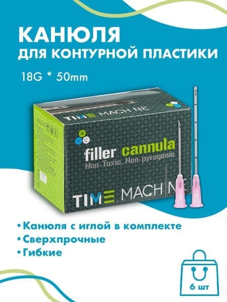 18G Cannula Needles for Cosmetic Contouring (50ct &amp; 6pk)