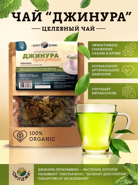 Jinura Tea for Diabetes: Blood Sugar Control